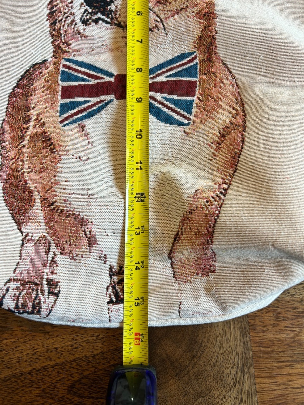 Adorable Corgi  On Zippered Tote Bag - Picture 6 of 11